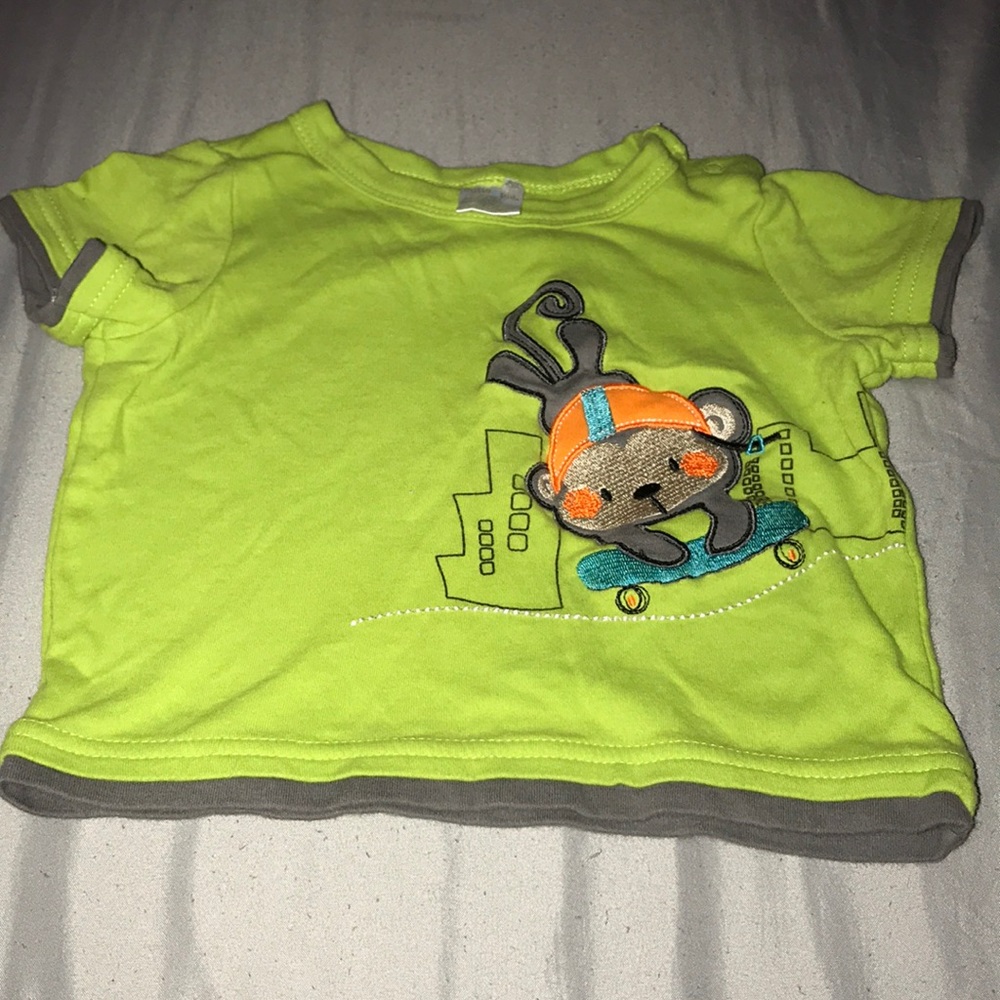 Green Tee for baby boy